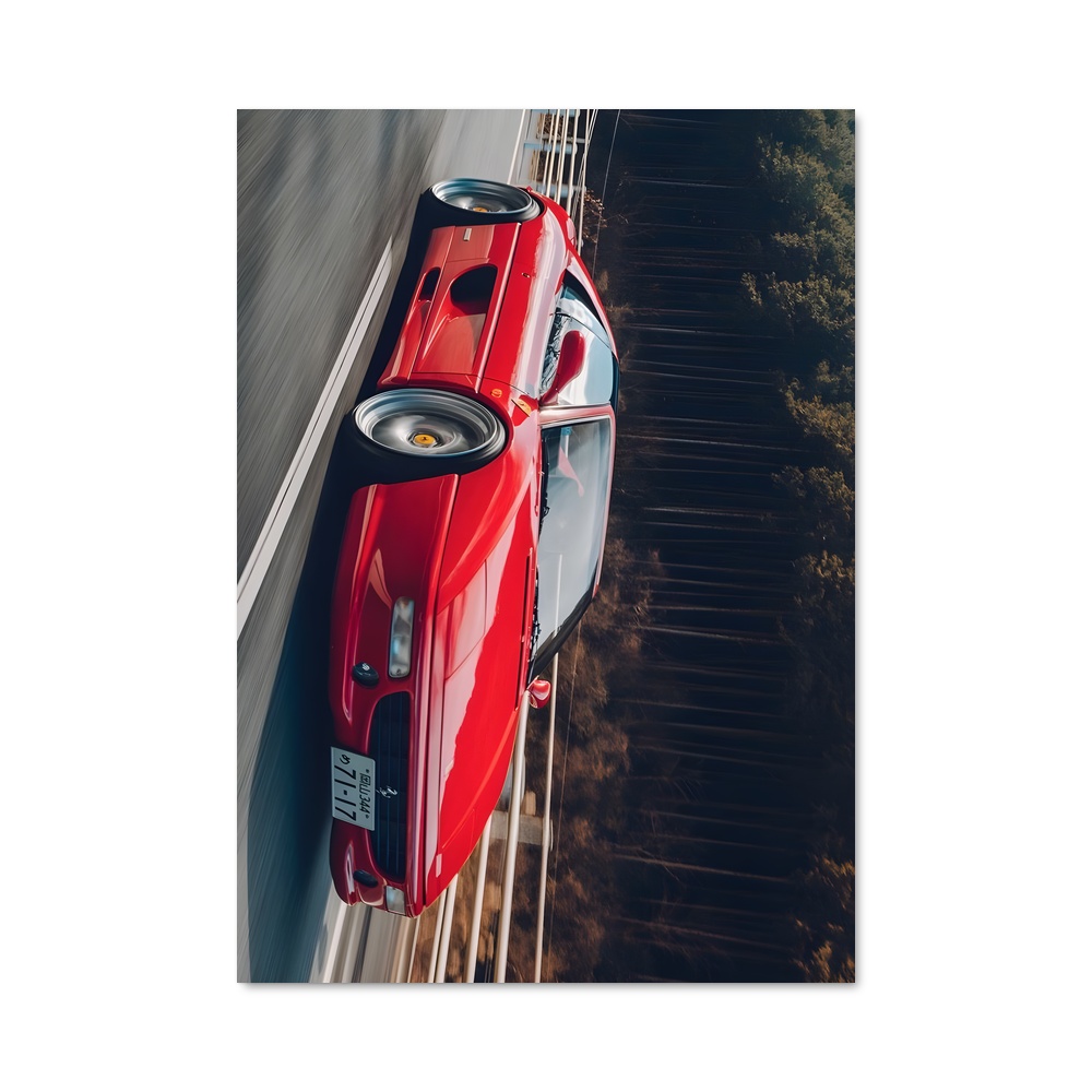 Poster gts Vitesse sinueux